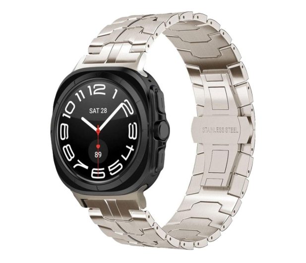 TECH-PROTECT Stainless Line do Galaxy Watch Ultra (47 mm) Titanium 5906302313204 - 1290806 - zdjęcie